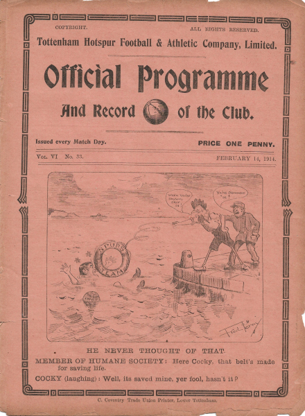0_Reserves_1914_02_14_Tottenham_Hotspur