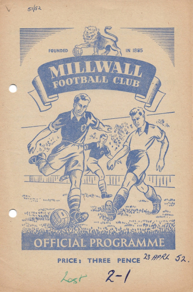 1952_04_23_Millwall