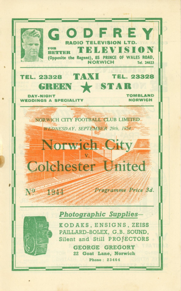 1954_09_29_Colchester_United