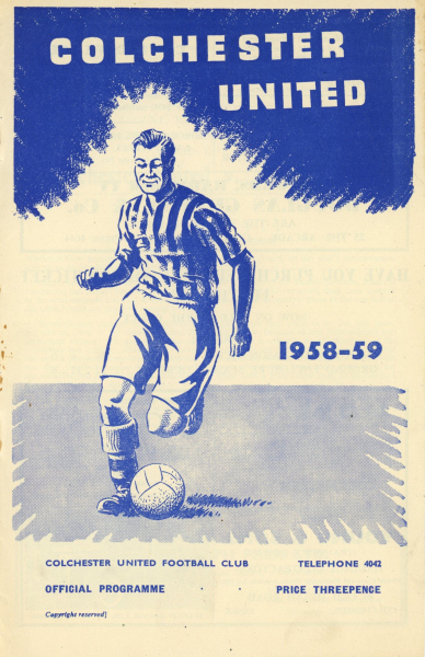 1958_08_25_Colchester_United