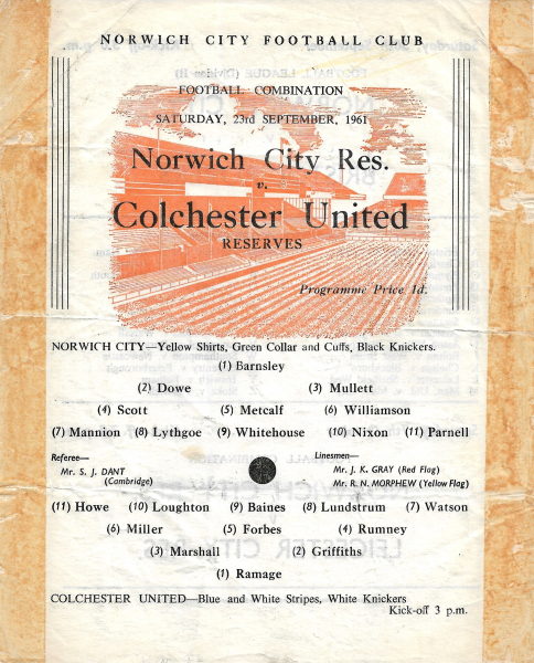 0_Reserves_1961_09_23_Colchester_United