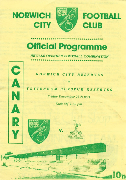 0_Reserves_1991_12_27_Tottenham_Hotspur