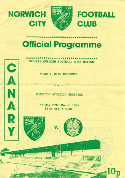 0_Reserves_1992_03_27_Charlton_Athletic