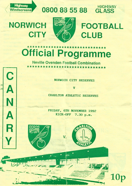 0_Reserves_1992_11_06_Charlton_Athletic