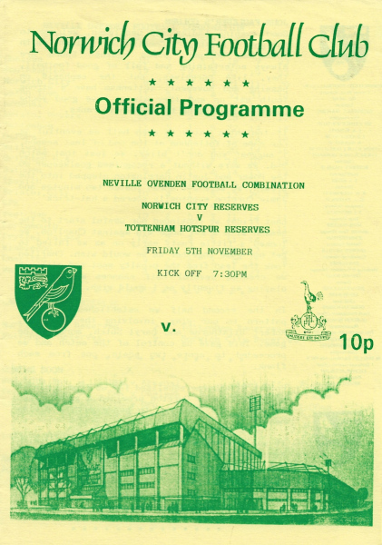 0_Reserves_1993_11_05_Tottenham_Hotspur