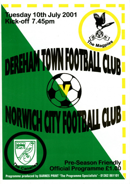 2001_07_10_Dereham_Town